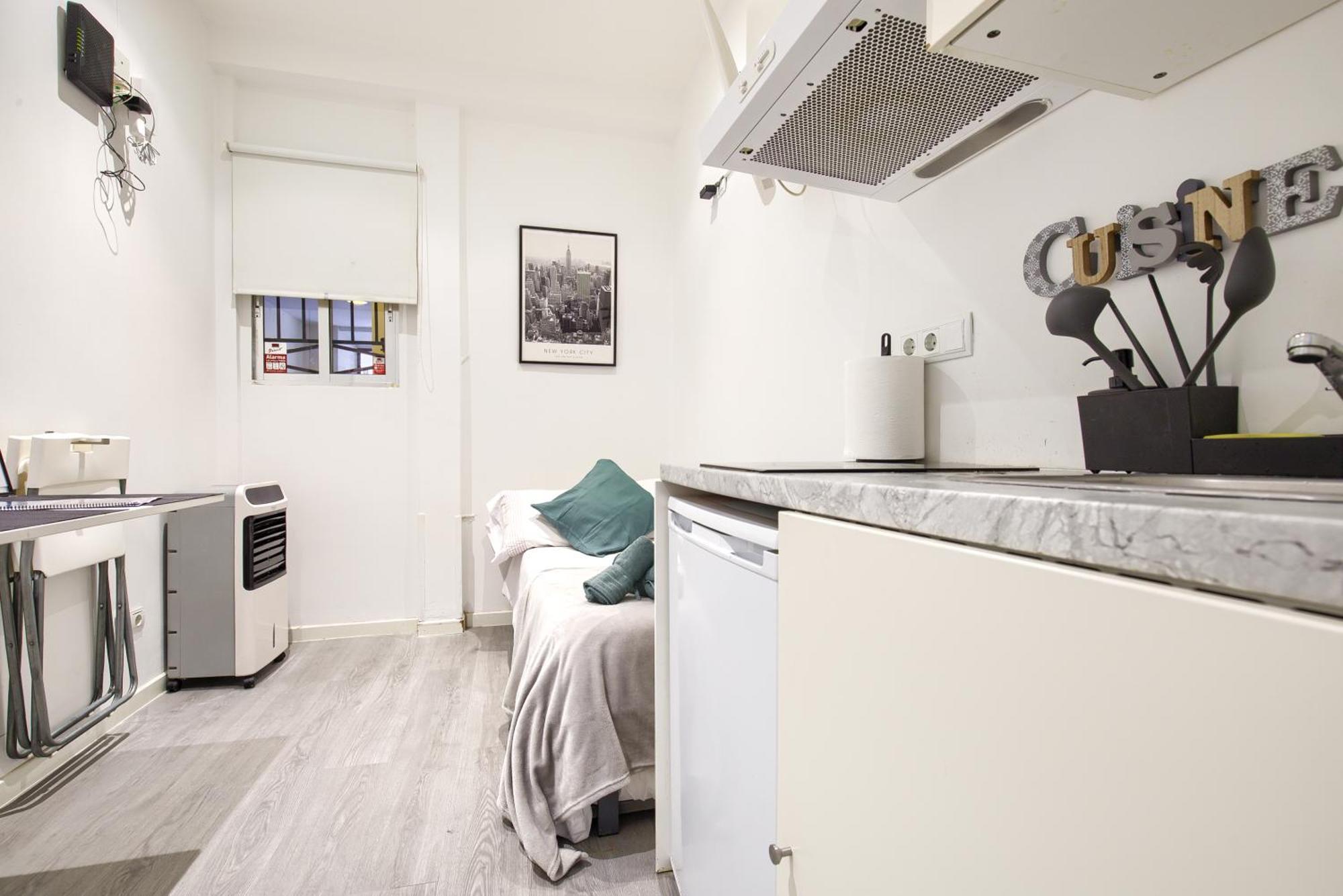 Petit Estudio En Madrid , Centro, 2 Pax, Wi-Fi & Tv Buitenkant foto
