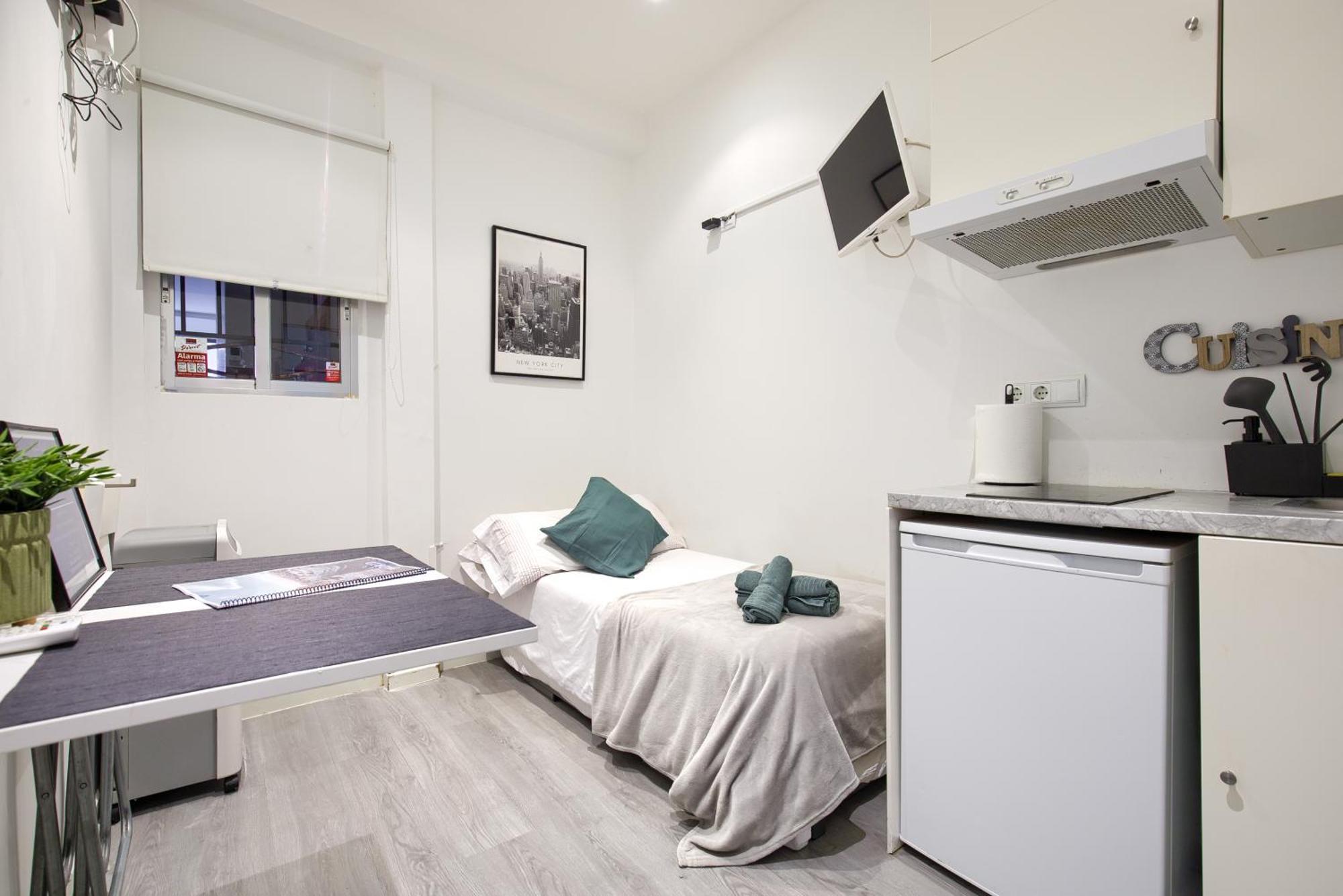 Petit Estudio En Madrid , Centro, 2 Pax, Wi-Fi & Tv Buitenkant foto